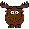 Cartoon elk